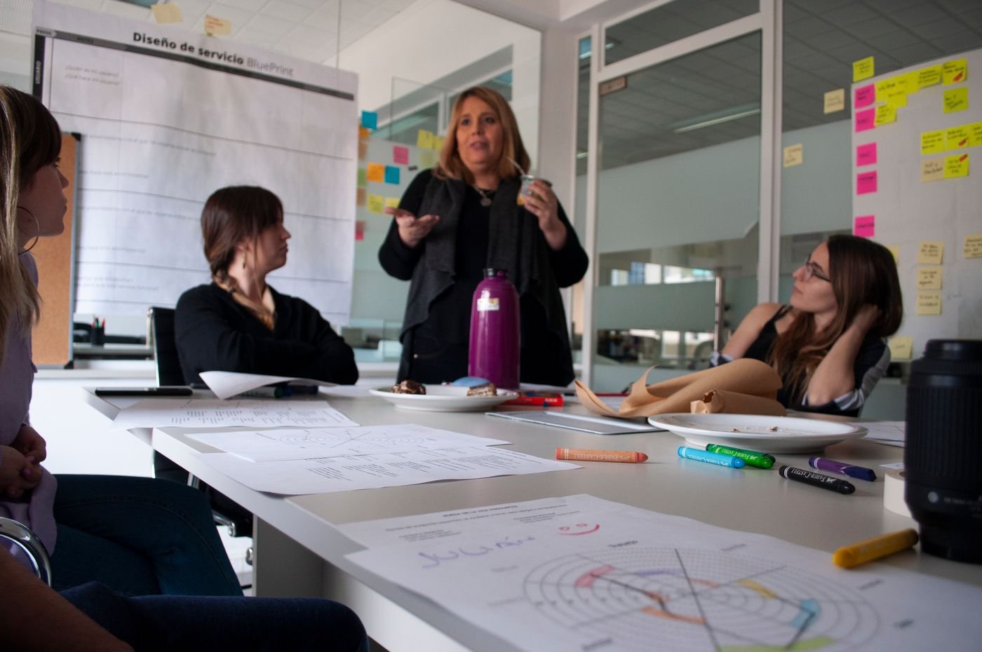 Social Media Management 1 Team reviewing email marketing operations